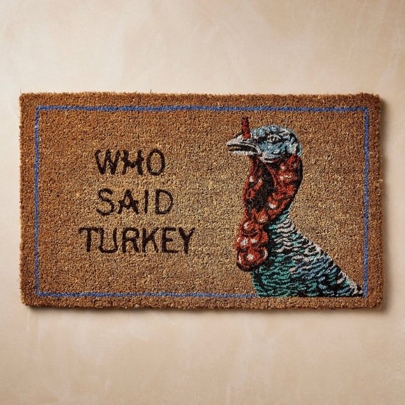 John Derian X Target Turkey Coir Doormat - Picture 2 of 5